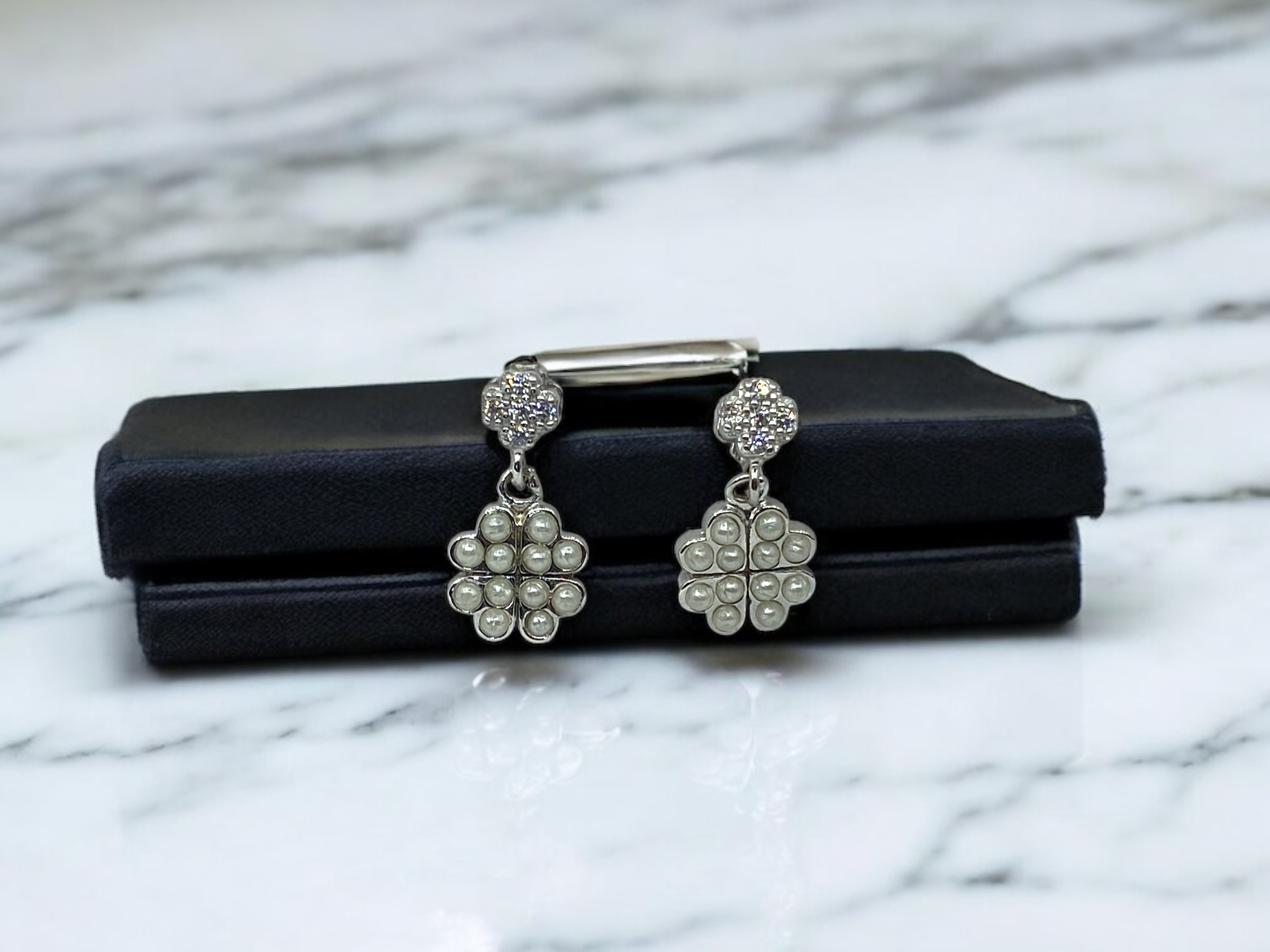 traditional silver pearl jewellery