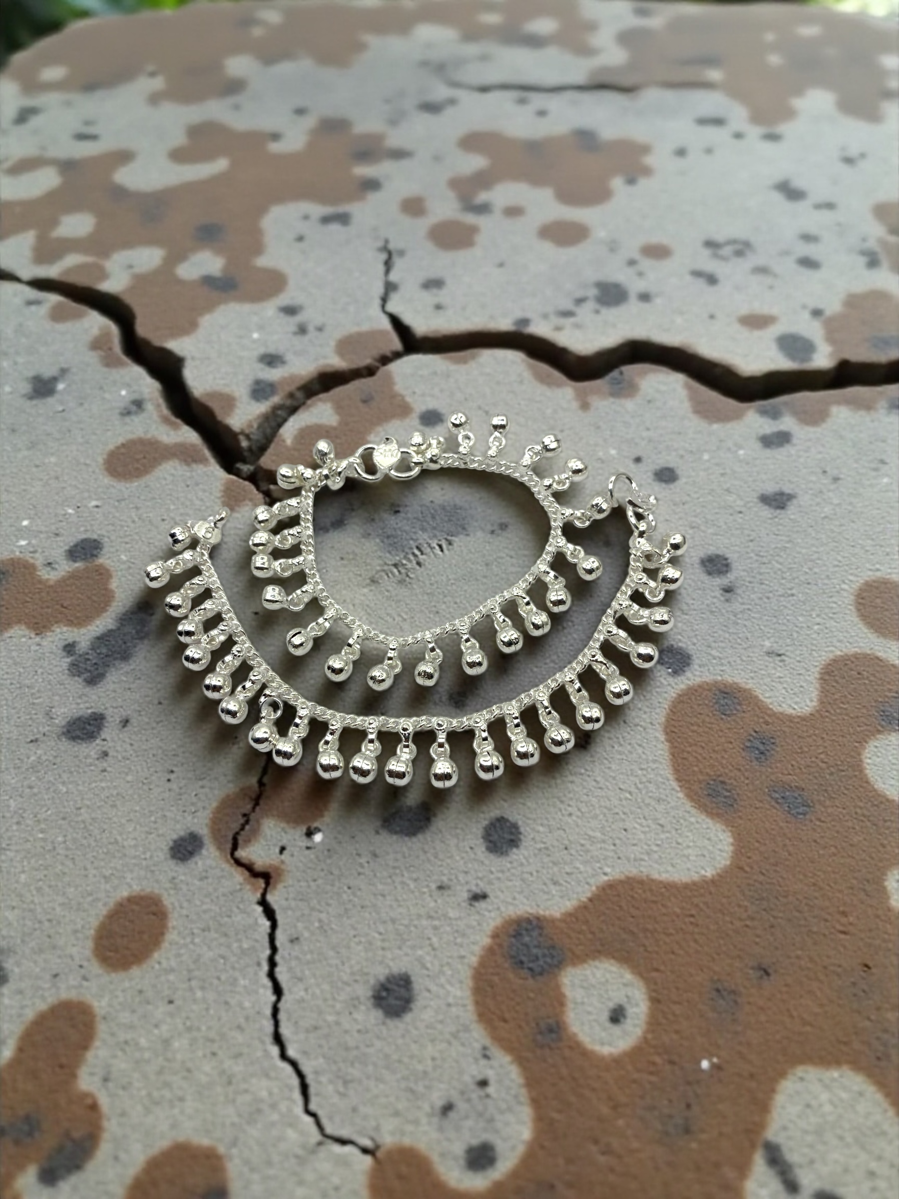 Baby Girl Silver Payal